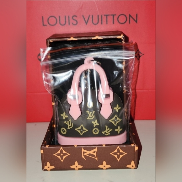 Louis Vuitton Brown Purse Key Chain Collectible Novelty Trinket Shoulder Bag - Picture 6 of 7
